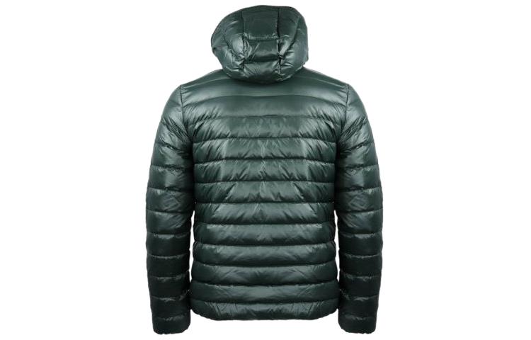 Lookbook EMPORIO ARMANI EA7 綠色純色拉鍊連帽外套 6GPB66-PNR4Z-1860