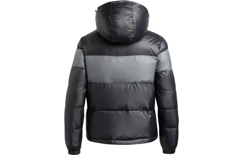 Lookbook Emporio Armani EA7 灰色拼接Logo連帽棉質外套 6KPB59-PNR4Z-1200