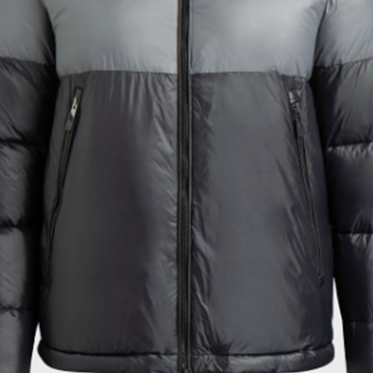 Sizing Emporio Armani EA7 灰色拼接Logo連帽棉質外套 6KPB59-PNR4Z-1200