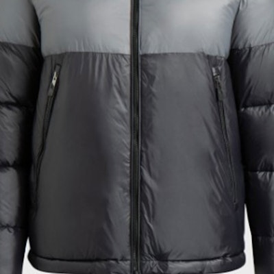 Emporio Armani EA7 灰色拼接Logo連帽棉質外套 6KPB59-PNR4Z-1200 Sizing Emporio Armani EA7 灰色拼接Logo連帽棉質外套 6KPB59-PNR4Z-1200