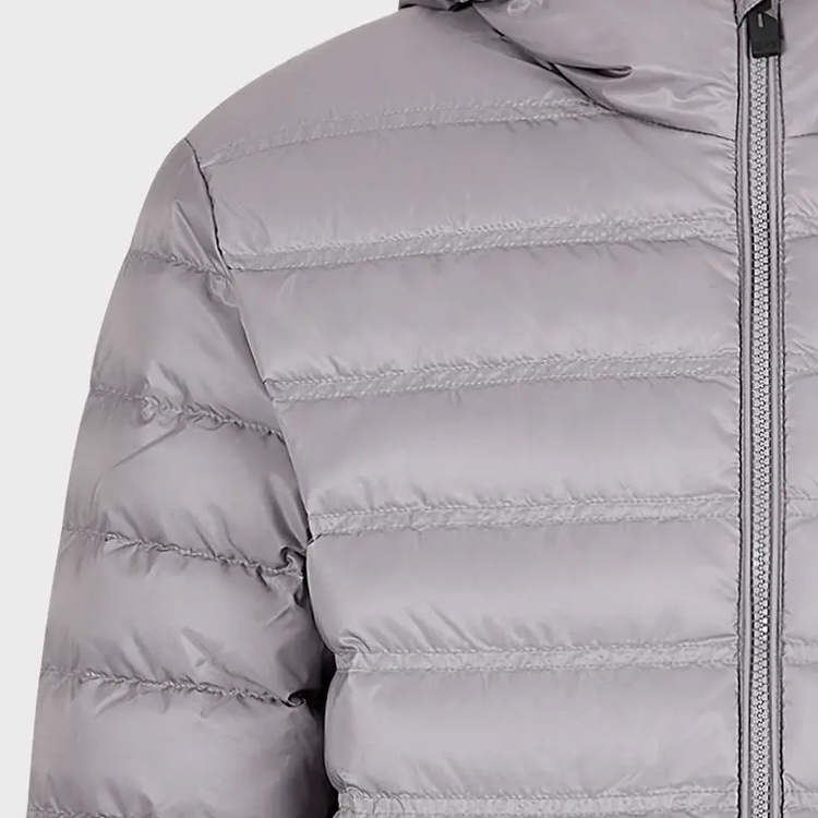 Emporio Armani EA7  Grey Hooded Down Jacket with Logo Patch. 6RPB16-PN5ZZ-1920 圖 5