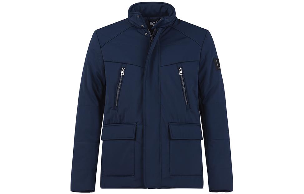 EMPORIO ARMANI EA7  High Neck Jacket Navy Blue SS23 Classic Design 6LPB30-PNR2Z-1554 圖 2
