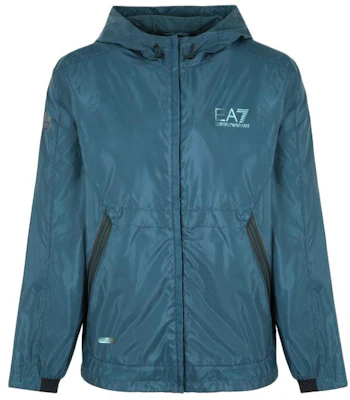 EMPORIO ARMANI EA7 标志印花连帽夹克 深绿色. 3DPB03-PNFHZ-1821 Buy EMPORIO ARMANI EA7 标志印花连帽夹克 深绿色. 3DPB03-PNFHZ-1821