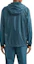 Shop EMPORIO ARMANI EA7 标志印花连帽夹克 深绿色. 3DPB03-PNFHZ-1821