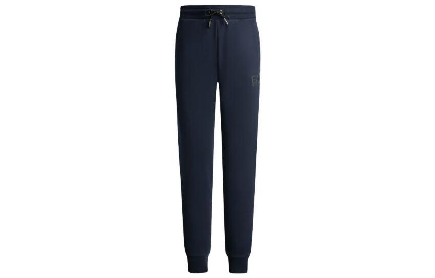 Order EMPORIO ARMANI EA7  Logo Print Jogger Pants Navy Blue Casualwear. 6LPP78-PJARZ-1554