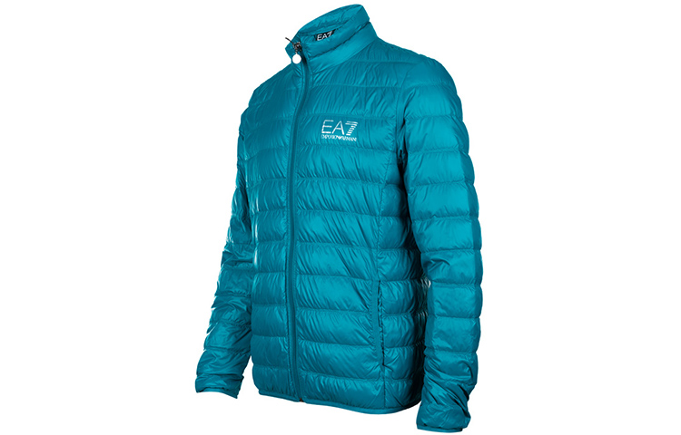 EMPORIO ARMANI EA7  Logo Print Long Sleeve Down Jacket Blue-Green. 8NPB01-PN29Z-1572 圖 4
