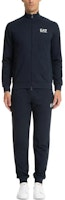 EMPORIO ARMANI EA7 Logo Stand Collar Zip Jacket - Dark Blue 6DPV57-PJVRZ-1562 EMPORIO ARMANI EA7 Logo Stand Collar Zip Jacket - Dark Blue 6DPV57-PJVRZ-1562