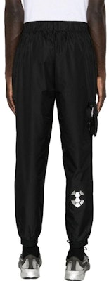 EMPORIO ARMANI EA7 Logo Tapered Jogger Pants Black. 6RPP61-PN4UZ-1200 Shop EMPORIO ARMANI EA7 Logo Tapered Jogger Pants Black. 6RPP61-PN4UZ-1200