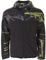 Emporio Armani EA7 Long Sleeve Hooded Zip Jacket with Letter Print. 6RPM68-PJJHZ-2206 Emporio Armani EA7 Long Sleeve Hooded Zip Jacket with Letter Print. 6RPM68-PJJHZ-2206