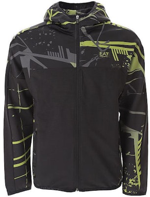 Emporio Armani EA7 Long Sleeve Hooded Zip Jacket with Letter Print. 6RPM68-PJJHZ-2206 Buy Emporio Armani EA7 Long Sleeve Hooded Zip Jacket with Letter Print. 6RPM68-PJJHZ-2206