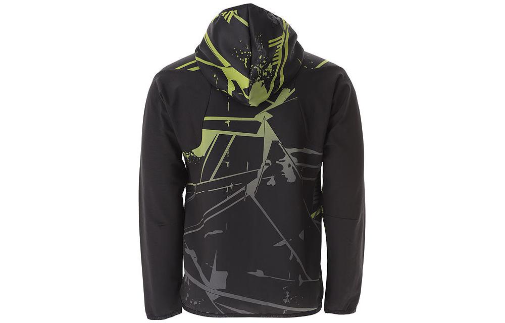 Lookbook Emporio Armani EA7  Long Sleeve Hooded Zip Jacket with Letter Print. 6RPM68-PJJHZ-2206