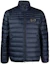 Order Emporio Armani EA7 Jaket Puffer Biru Navy Logo dengan Resleting Setengah. 6RPB14-PN5ZZ-1554