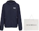 Shop エンポリオアルマーニ EA7 ネイビーブルー ジップフーディージャケット FW24. 8NPB22-PNGRZ-1562