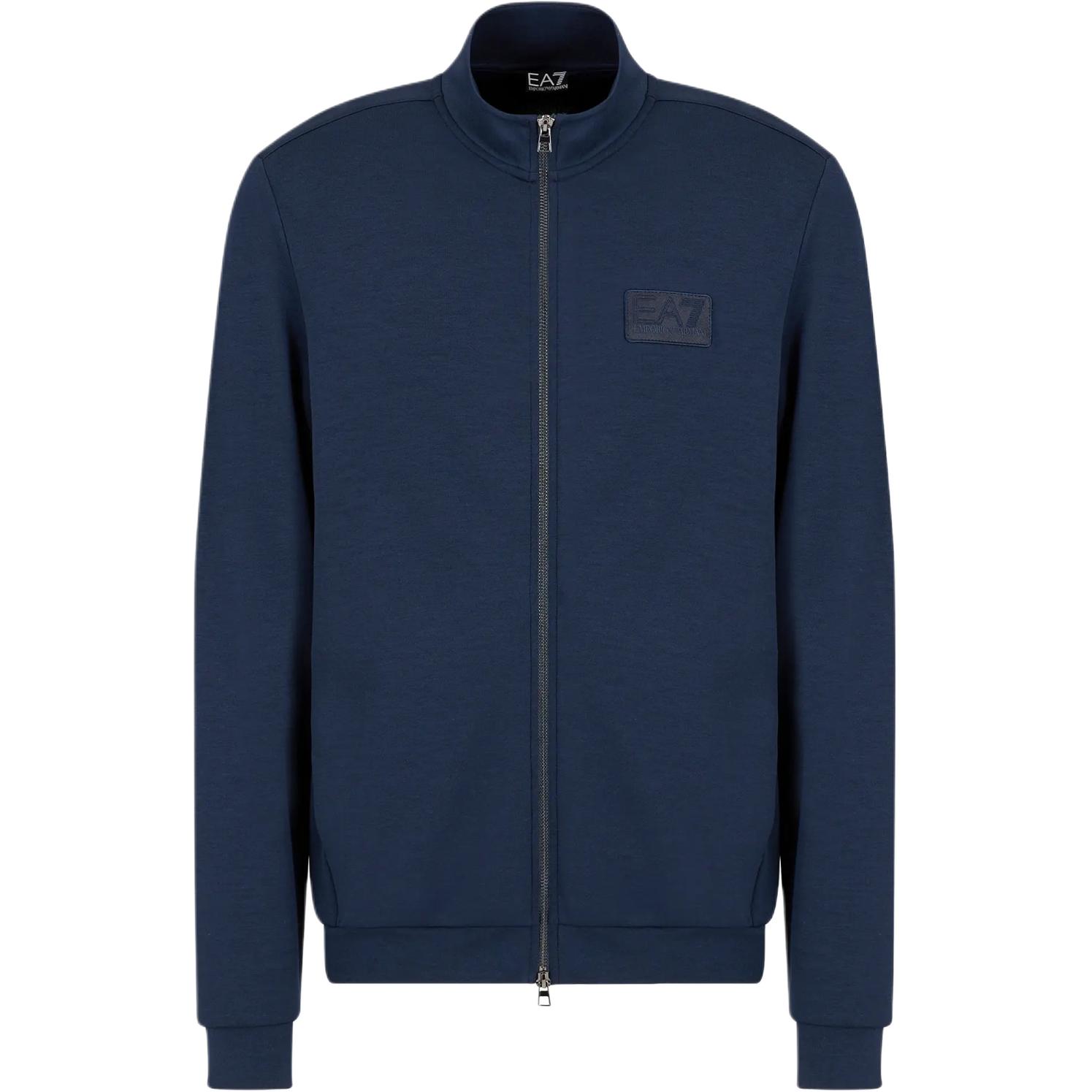 EMPORIO ARMANI EA7  Navy Embroidered Logo Full-Zip Sweatshirt 6DPM83-PJZKZ-1562 圖 2