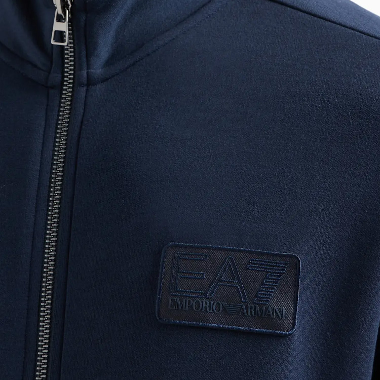 EMPORIO ARMANI EA7  Navy Embroidered Logo Full-Zip Sweatshirt 6DPM83-PJZKZ-1562 圖 5
