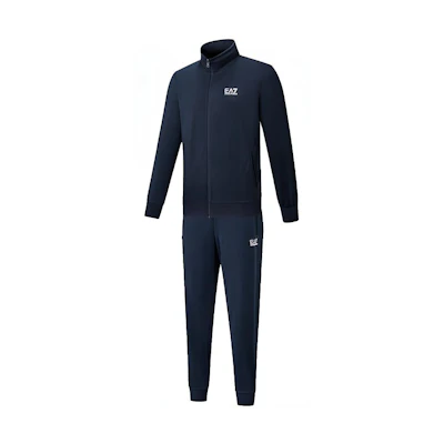 Emporio Armani EA7 Navy Logo Print Casual Tracksuit. 8NPV71-PJ08Z-1578
