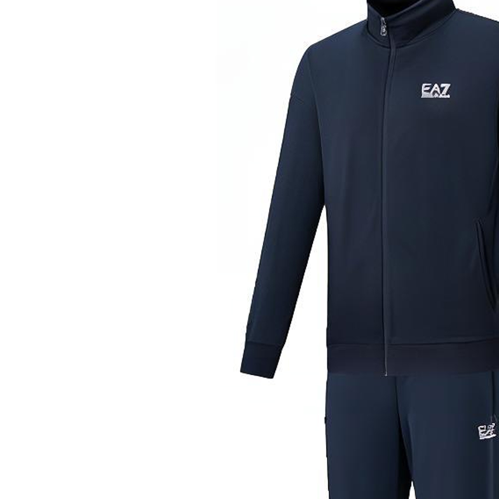 Details for Emporio Armani EA7  Navy Logo Print Casual Tracksuit. 8NPV71-PJ08Z-1578
