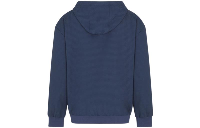 EMPORIO ARMANI EA7  Navy Zip-Up Hoodie with Letter Print SS23. 3RPM67-PN6ZZ-1554 圖 3