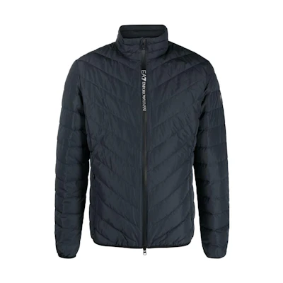 EMPORIO ARMANI EA7 Quilted Down Jacket Solid Color. 8NPB13-PNE1Z-1578