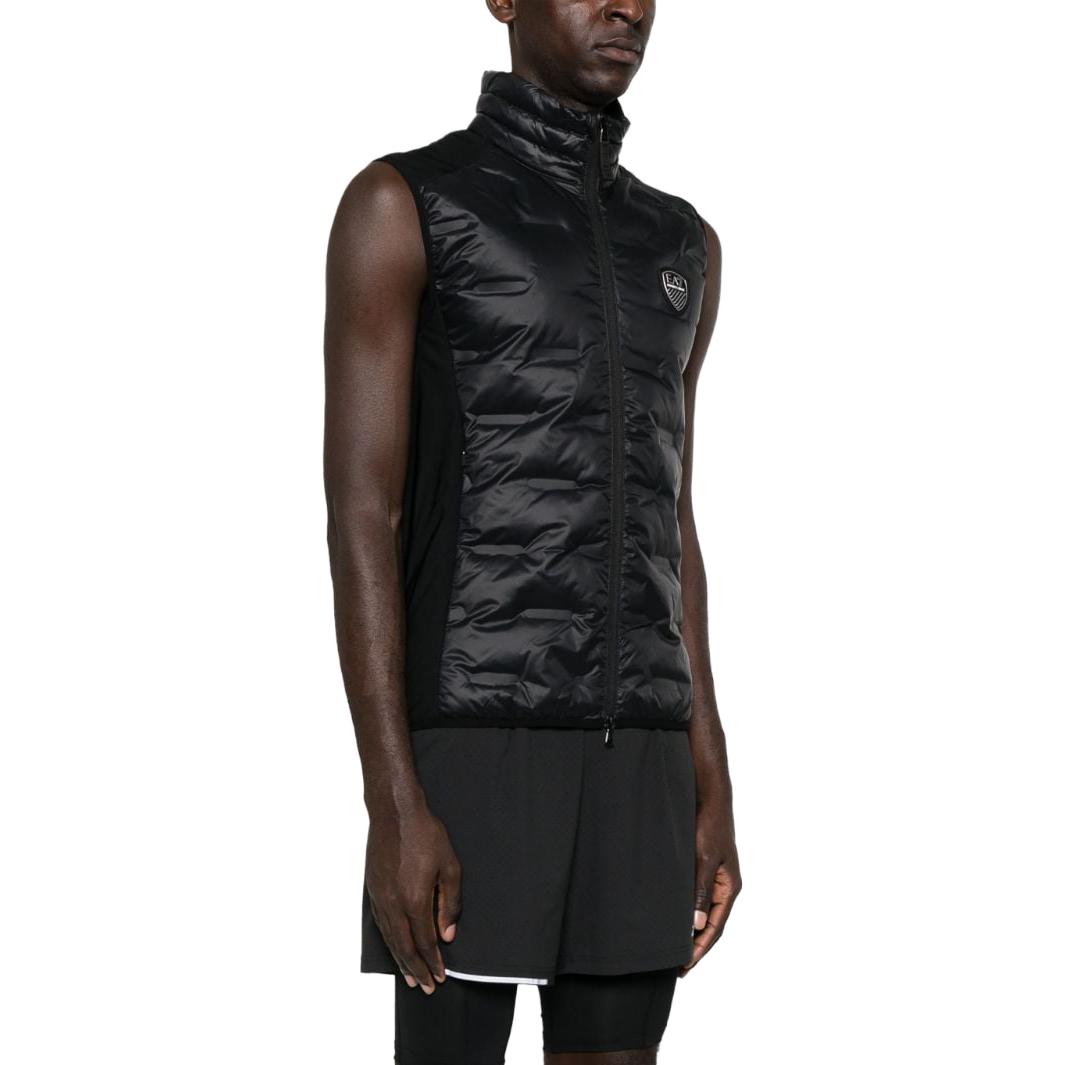 EMPORIO ARMANI EA7  Quilted Logo Vest Black Casual Wear. 6RPQ06-PNCLZ-1200 圖 5