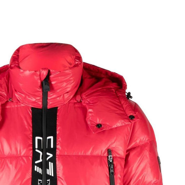 Emporio Armani EA7  Red Logo Printed Down Jacket with Hood. 6LPB01-PNR4Z-1451 圖 7