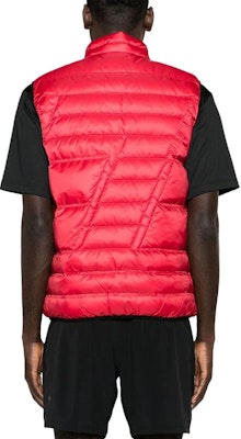 Emporio Armani EA7 Red Loose-Fit Zip Letter Print Vest. 6RPQ02P-N5ZZ1-462 Shop Emporio Armani EA7 Red Loose-Fit Zip Letter Print Vest. 6RPQ02P-N5ZZ1-462
