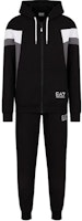 Emporio Armani EA7 Slim Fit Hoodie Tracksuit Black Casual Sportswear. 3DPV10-PJLIZ-1200 Emporio Armani EA7 Slim Fit Hoodie Tracksuit Black Casual Sportswear. 3DPV10-PJLIZ-1200