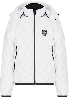 EMPORIO ARMANI EA7 White Logo Zip-Up Hoodie Long Sleeve Cotton Jacket 6LPB64-PN8MZ-1100 Order EMPORIO ARMANI EA7 White Logo Zip-Up Hoodie Long Sleeve Cotton Jacket 6LPB64-PN8MZ-1100