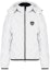 Order EMPORIO ARMANI EA7 White Logo Zip-Up Hoodie Long Sleeve Cotton Jacket 6LPB64-PN8MZ-1100