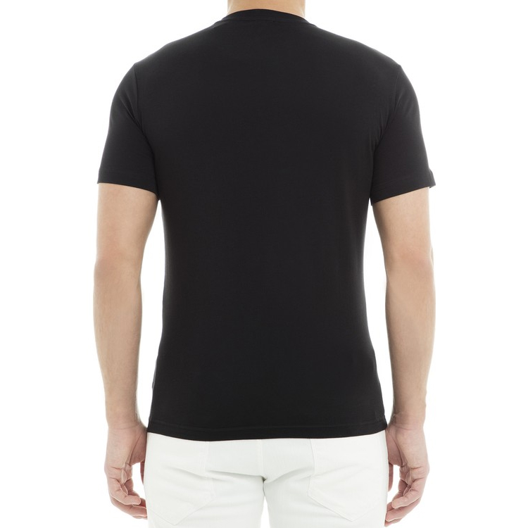 Sizing Emporio Armani EA7 黑色圆领T恤 3GPT01-PJ03Z-1200