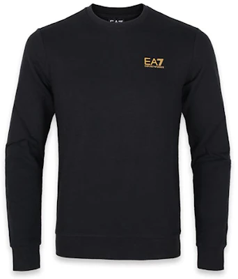 Emporio Armani EA7 黑色圓領休閒長袖運動衫 8NPM52-PJ05Z-0208 Order Emporio Armani EA7 黑色圓領休閒長袖運動衫 8NPM52-PJ05Z-0208