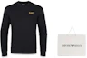 Purchase Emporio Armani EA7 黑色圓領休閒長袖運動衫 8NPM52-PJ05Z-0208