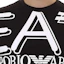 Details for Emporio Armani EA7 黑色圓領長袖印字母數字衛衣 3HPM27-PJ05Z-1200