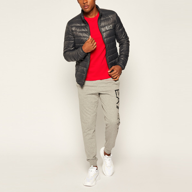 EMPORIO ARMANI EA7 Black Grey Slim Fit Lightweight Down Jacket 8NPB01-PN29Z-1994 圖 4