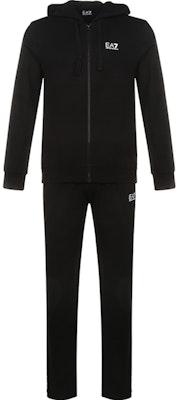 Emporio Armani EA7 Black Hooded Logo Tracksuit For Men 8NPV50-PJ05Z-1200 Buy Emporio Armani EA7 Black Hooded Logo Tracksuit For Men 8NPV50-PJ05Z-1200