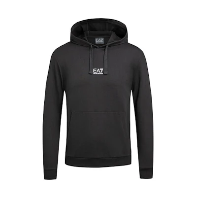 Emporio Armani EA7 Black Hoodie 3KPM36-PJ05Z-1200