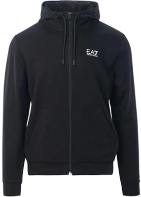 Emporio Armani EA7 黑色連帽外套附字母印花與拉鍊 6RPM53-PJ05Z-0200 Order Emporio Armani EA7 黑色連帽外套附字母印花與拉鍊 6RPM53-PJ05Z-0200