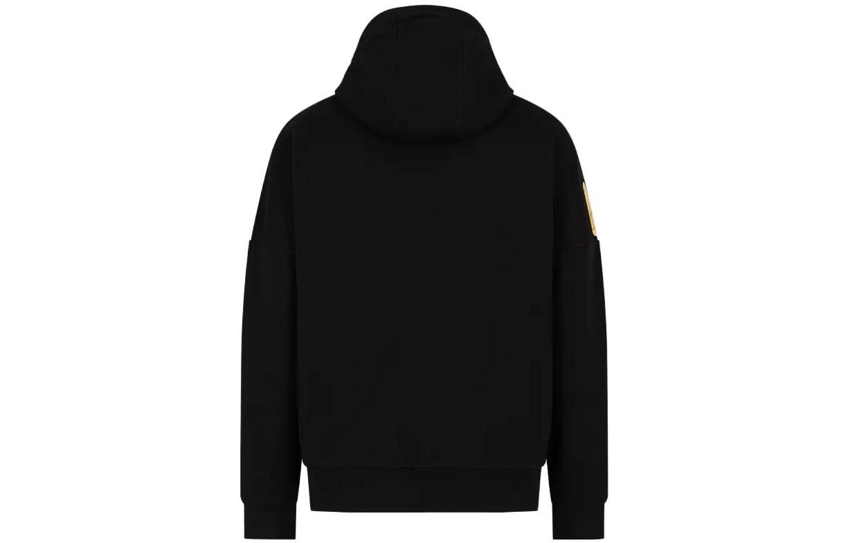 Emporio Armani EA7 Black Hoodie Jacket with Letter Print 6RPM24-PJHLZ-0208 圖 3