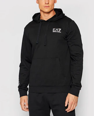 Emporio Armani EA7 Hoodie Hitam dengan Cetakan Lengan - Musim Bunga/Luruh 8NPM18-PJ05Z-0203 Details for Emporio Armani EA7 Hoodie Hitam dengan Cetakan Lengan - Musim Bunga/Luruh 8NPM18-PJ05Z-0203