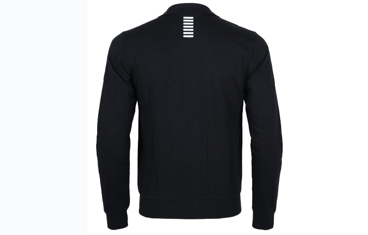 Emporio Armani EA7 Black Jacket with Logo Print and Stand Collar 8NPM01-PJ05Z-1200 圖 3