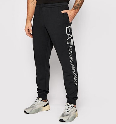 EMPORIO ARMANI EA7 Black Jogger Sweatpants with Alphanumeric Print 8NPPB5-PJ07Z-0204 Purchase EMPORIO ARMANI EA7 Black Jogger Sweatpants with Alphanumeric Print 8NPPB5-PJ07Z-0204