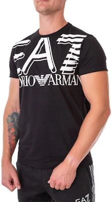 Emporio Armani EA7 黑色字母印花圓領短袖T恤 3HPT09-PJ02Z-1200 Purchase Emporio Armani EA7 黑色字母印花圓領短袖T恤 3HPT09-PJ02Z-1200