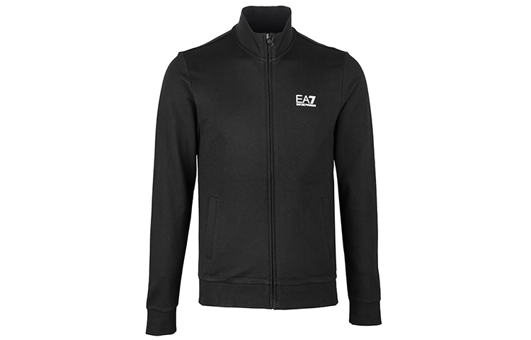 Lookbook EMPORIO ARMANI EA7 Black Letter Print Zip Tracksuit 8NPV52-PJ05Z-C1200