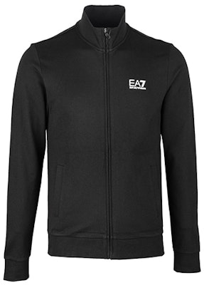 EMPORIO ARMANI EA7 Black Letter Print Zip Tracksuit 8NPV52-PJ05Z-C1200 Lookbook EMPORIO ARMANI EA7 Black Letter Print Zip Tracksuit 8NPV52-PJ05Z-C1200