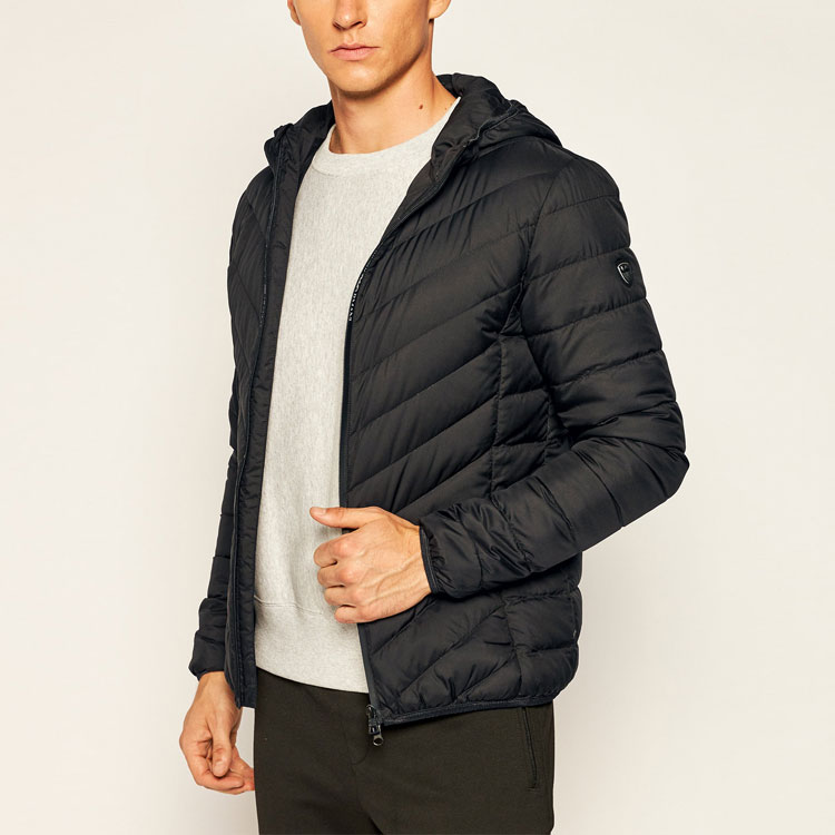 Emporio Armani EA7 Black Light Down Jacket with Hoodie FW20 8NPB07-PNE1Z-1200 圖 5