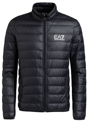 Emporio Armani EA7 Black Lightweight Logo Puffer Jacket 8NPB01-PN29Z-1200 Buy Emporio Armani EA7 Black Lightweight Logo Puffer Jacket 8NPB01-PN29Z-1200