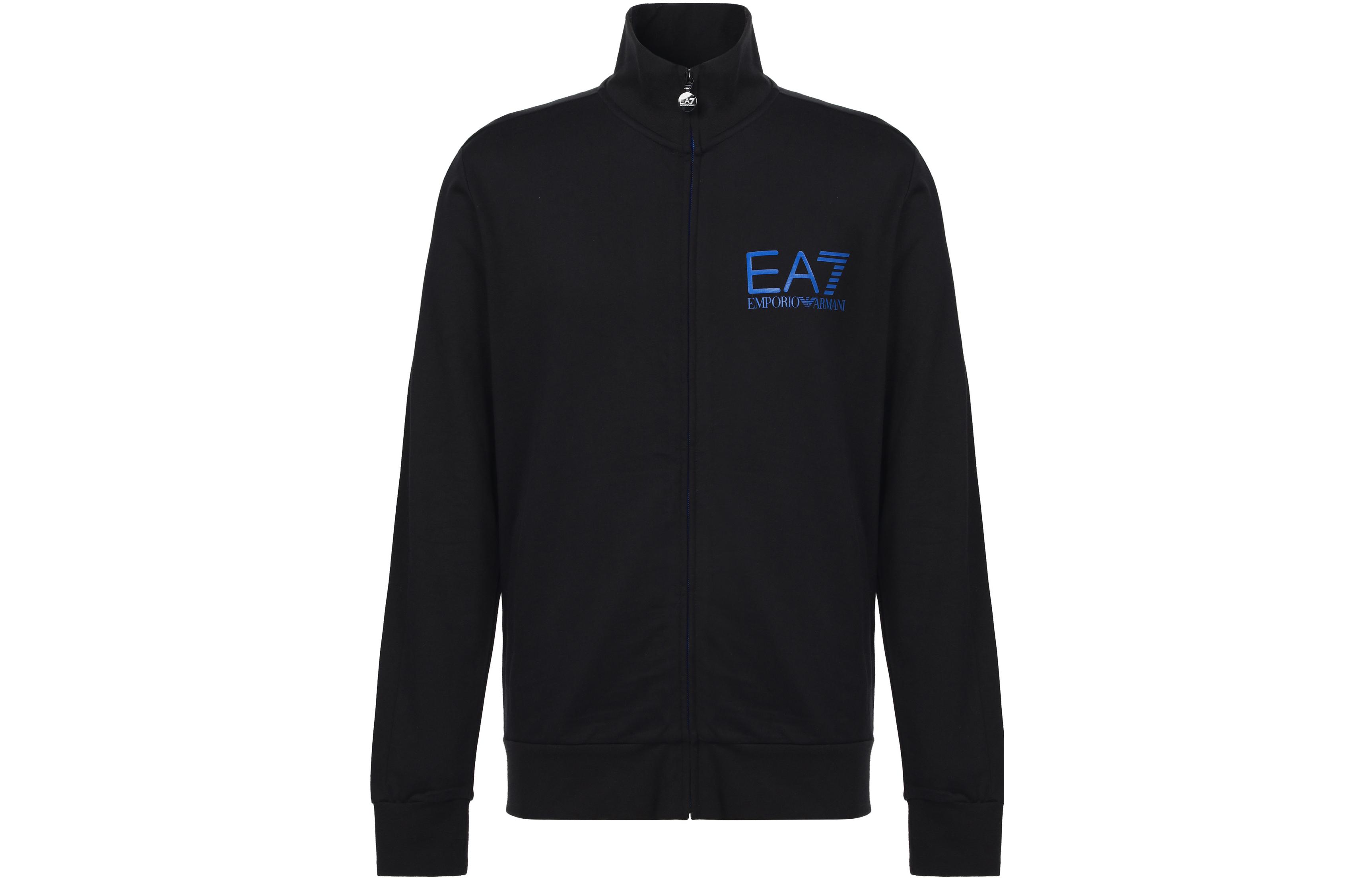 Emporio Armani EA7 Black Logo Casual Zip-Up Sports Jacket 274601-4A231-00020