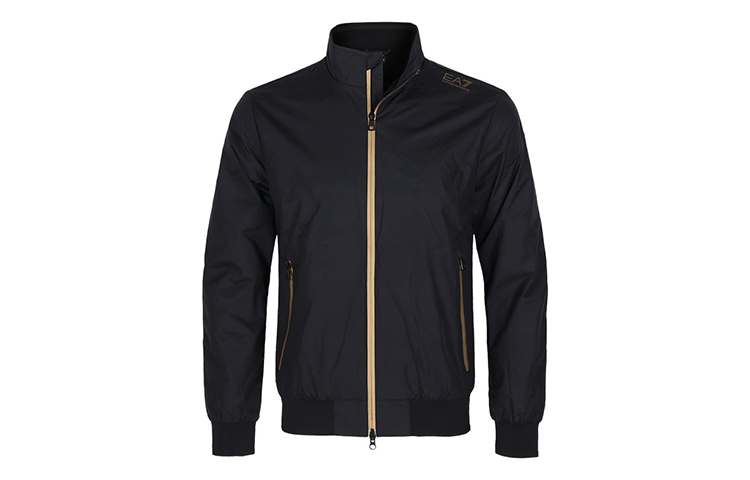 Emporio Armani EA7 Black Logo Long-Sleeve Casual Jacket 6KPB07-PN27Z-0208