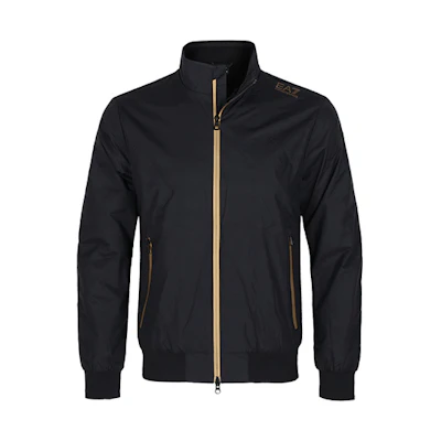 Emporio Armani EA7 Black Logo Long-Sleeve Casual Jacket 6KPB07-PN27Z-0208