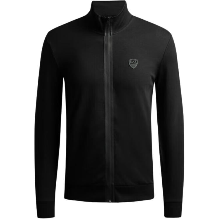 Emporio Armani EA7 Black Logo Long Sleeve Jacket 8NPM09-PJBPZ-1200